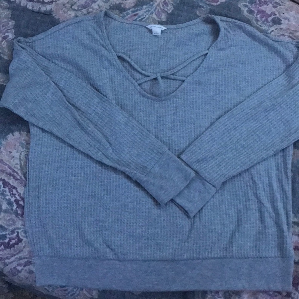 Aeropostale gray long sleeve